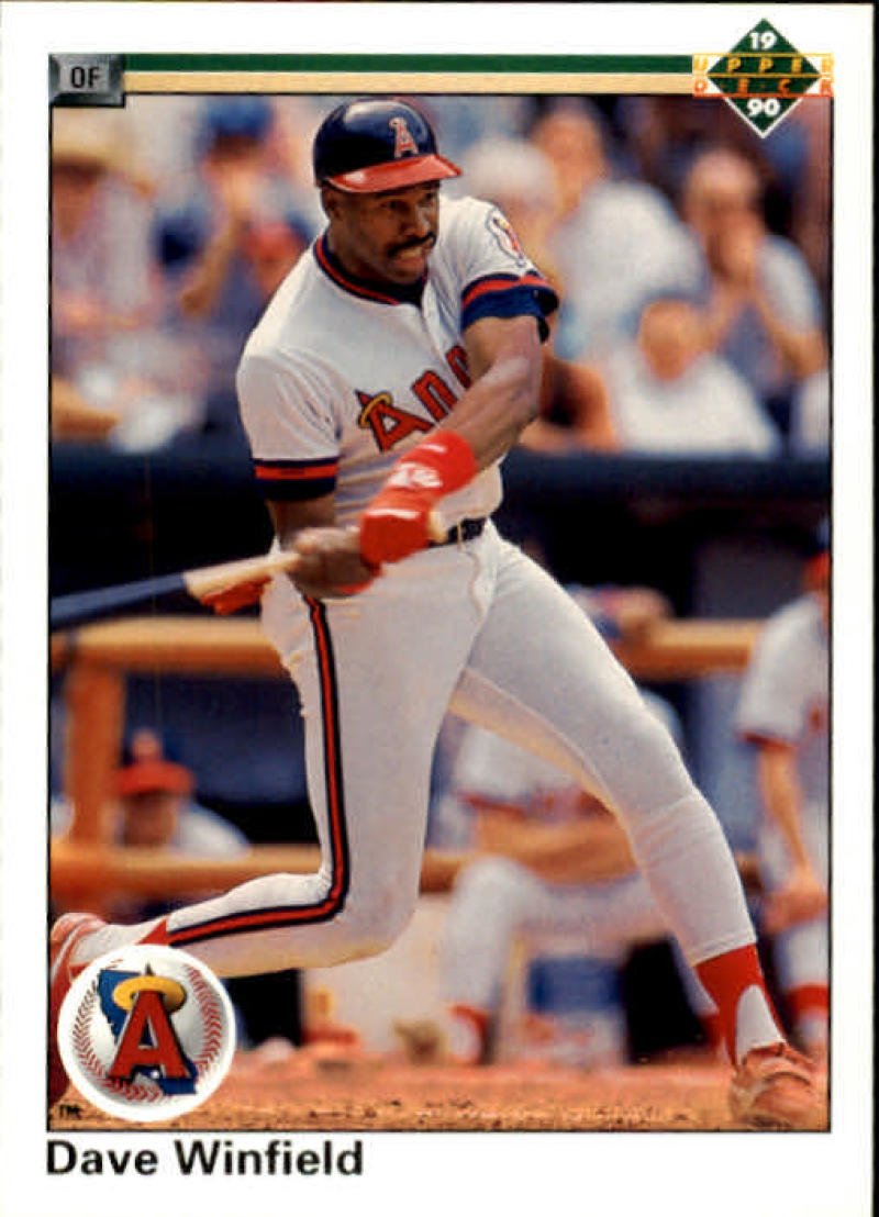 Amazon.com: 1990 Upper Deck Baseball #745 Dave Winfield California